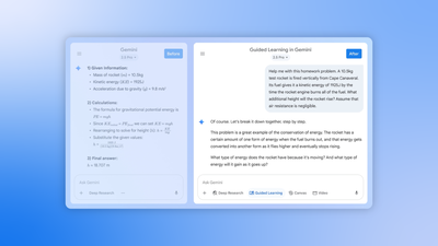 Google launches 9 AI learning features across Gemini, NotebookLM and Google Search