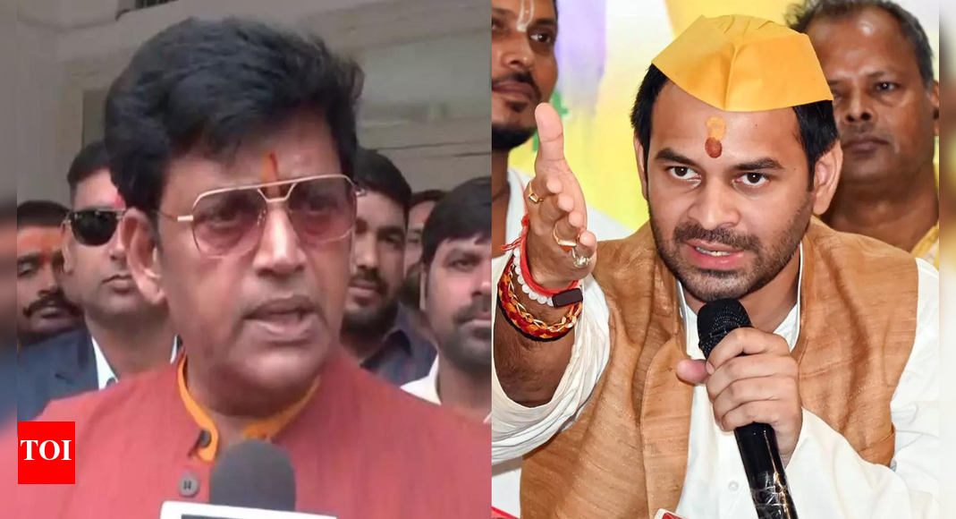 ‘We are on same page’: Tej Pratap meets Ravi Kishan at airport -  will he join NDA?