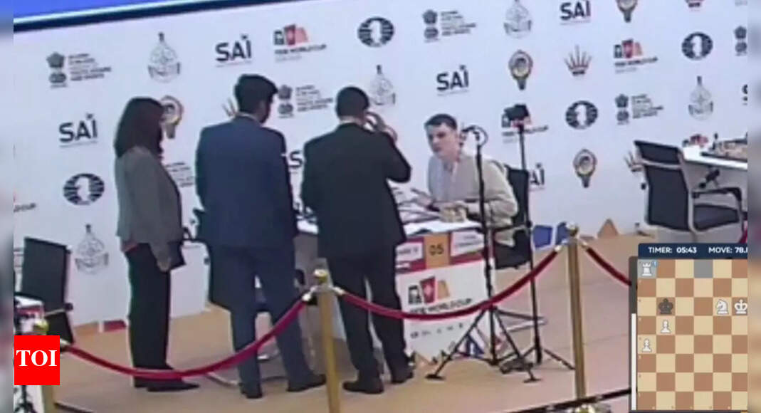 Drama at Chess WC! Lithuania GM complaints against India's Pranav