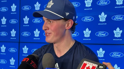 What is the real reason behind Maple Leafs placing goalie Cayden Primeau on waivers amid goaltending shuffle?