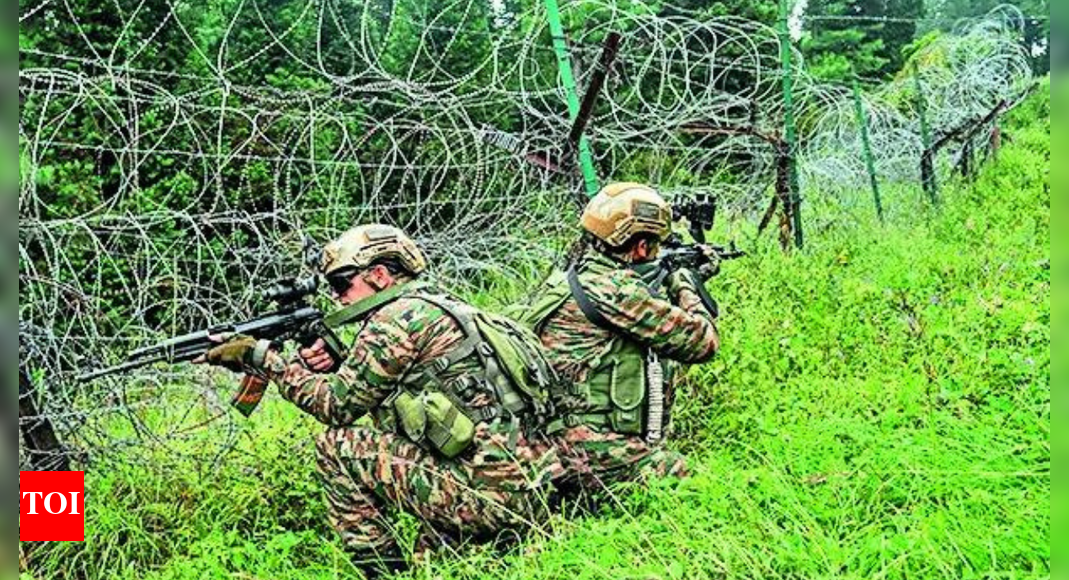 <div>Operation Pimple: Army foils infiltration attempt in J&K's Kupwara; terrorists 'trapped'</div>
