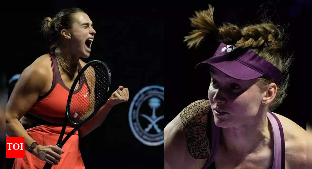 WTA Finals: Sabalenka downs Anisimova, to face Rybakina in final