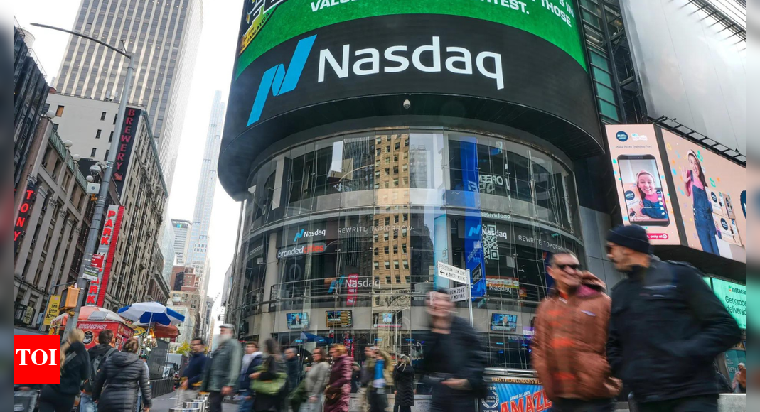 Nasdaq slides: Index posts steepest weekly drop since April; AI rally doubts weigh on tech stocks – The Times of India