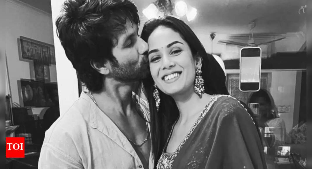 Mira Rajput says 'real dream is love' as she poses with hubby Shahid Kapoor in a romantic click