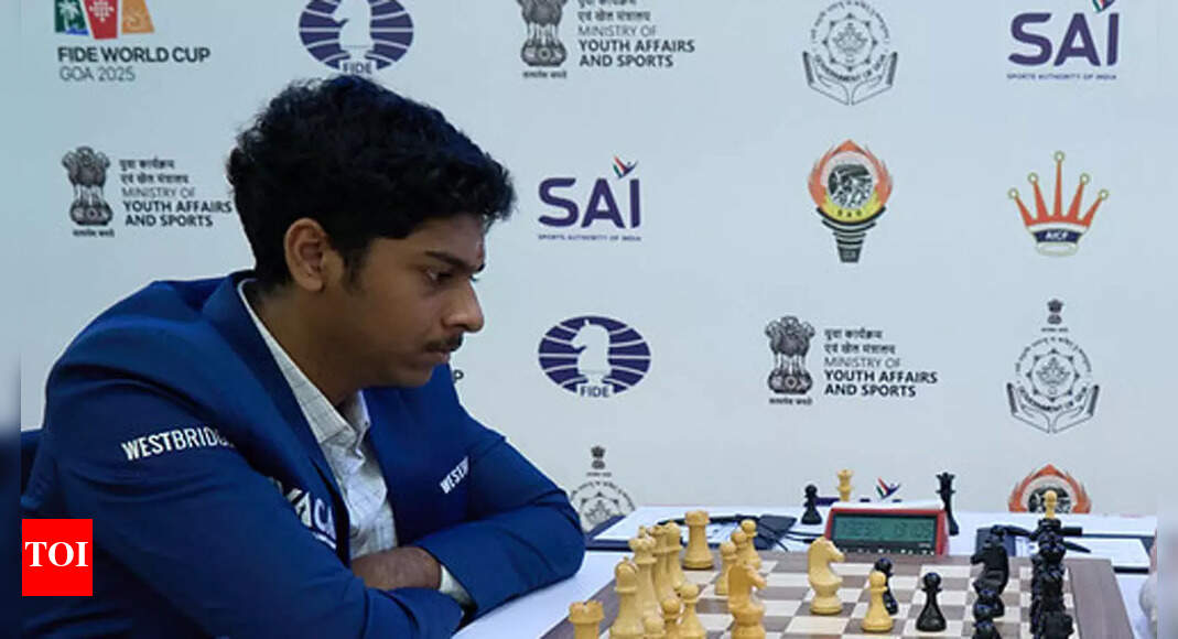 Pranav V shines again: 102-move marathon sees him take lead in World Cup Round 3