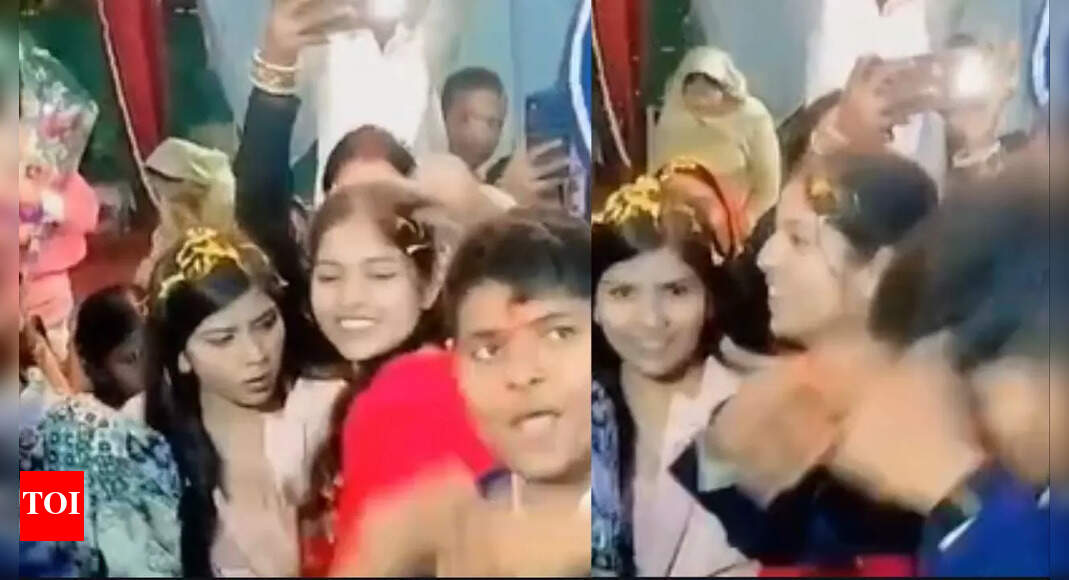 A hero's return: Kranti Goud's dance of triumph lights up MP village