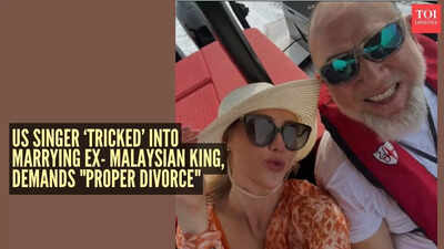 US singer ‘tricked’ into marrying former Malaysian King, “It was only later that I discovered...”
