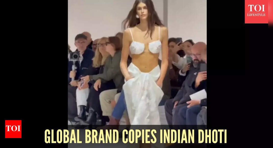 Viral on Instagram: Influencer calls out international brands for copying Indian 'dhoti' without giving credit