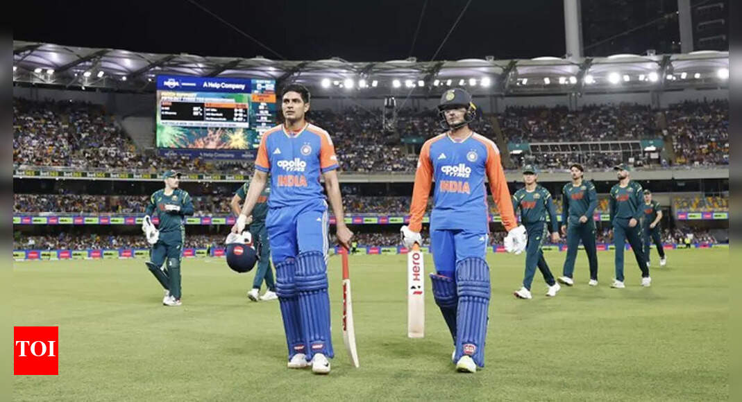 Rain washes out Brisbane decider as India seal T20I series 2-1 over Australia