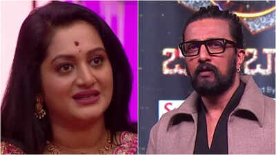  Kiccha Sudeep confronts Ashwini Gowda over ‘chappal’ allegation against Rakshitha Shetty
