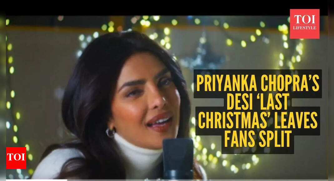 Viral on Twitter: Priyanka Chopra sings desi version of ‘Last Christmas’, fans can’t decide if it’s hit or miss