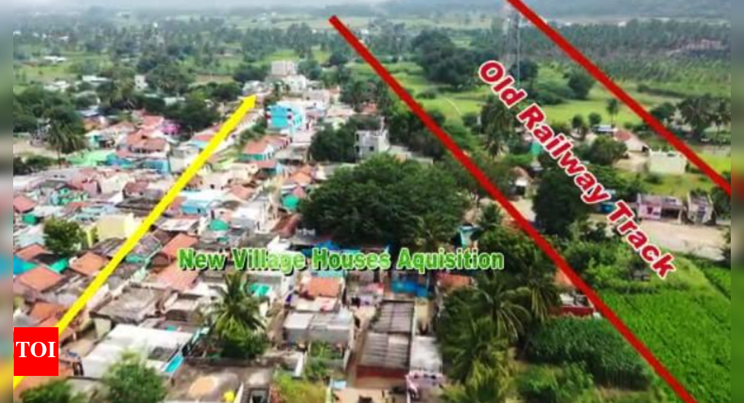 Farmers urge railways to reroute proposed Morappur-Dharmapuri line to protect agricultural land