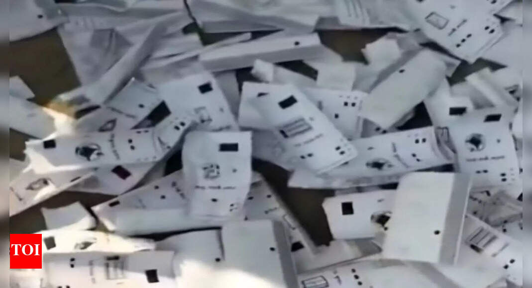 2 officials axed as VVPAT slips found on road in Samastipur