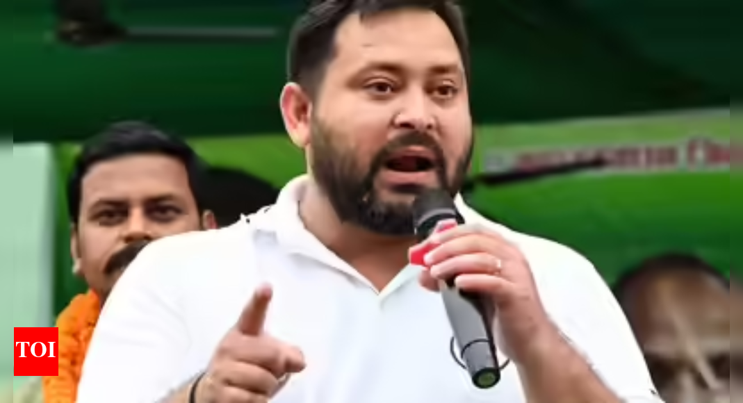 <div>Tejashwi pledges 'job guarantee' under MGB</div>
