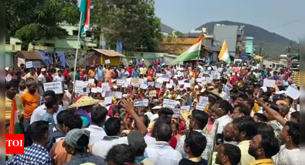Chhattisgarh tribals on sit-in against mining project