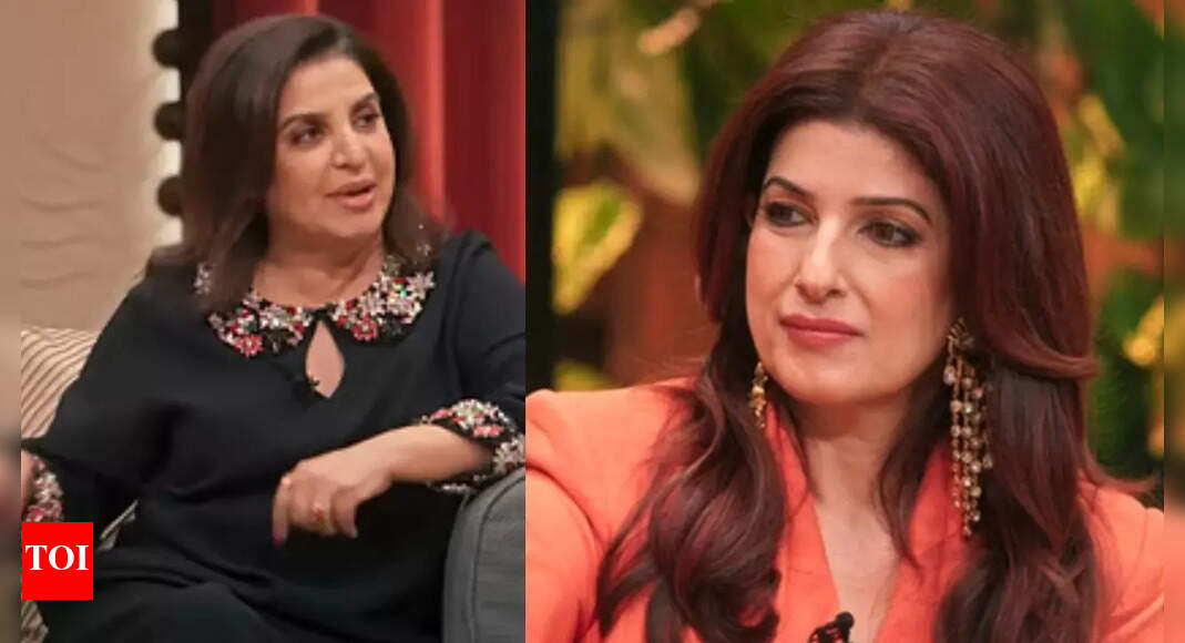 Farah Khan says Twinkle Khanna made her cry on the set