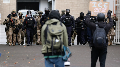 Bid to send troops to Portland blocked