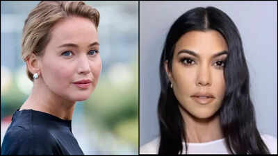 'She drives me nuts,' Jennifer Lawrence playfully calls Kourtney Kardashian 'annoying'