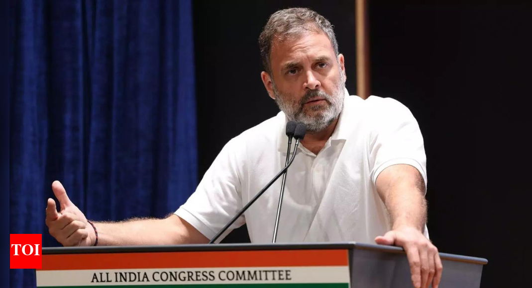 ‘Same method in MP, Chhattisgarh’: Rahul Gandhi escalates ‘vote theft’ charge; hits out at BJP, EC