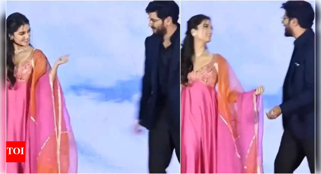 Dulquer Salmaan and Bhagyashri Borse groove to 'Lokah' song ‘Kiliye Kiliye’; Fans say ‘DQ please come back to Malayalam cinema’