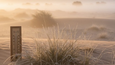 UAE records lowest temperature of the season at 9.8°C in Al Ain
