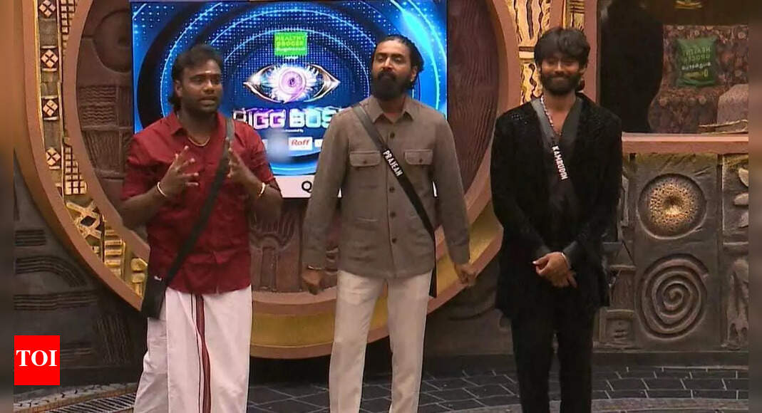 Vijay Sethupathi addressing housemates on Bigg Boss Tamil 9 after a controversial prank