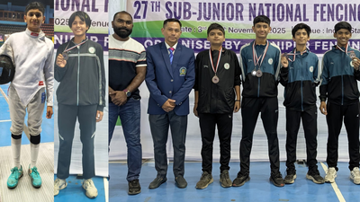 Fencers bag three medals for Chhattisgarh at sub-junior nationals