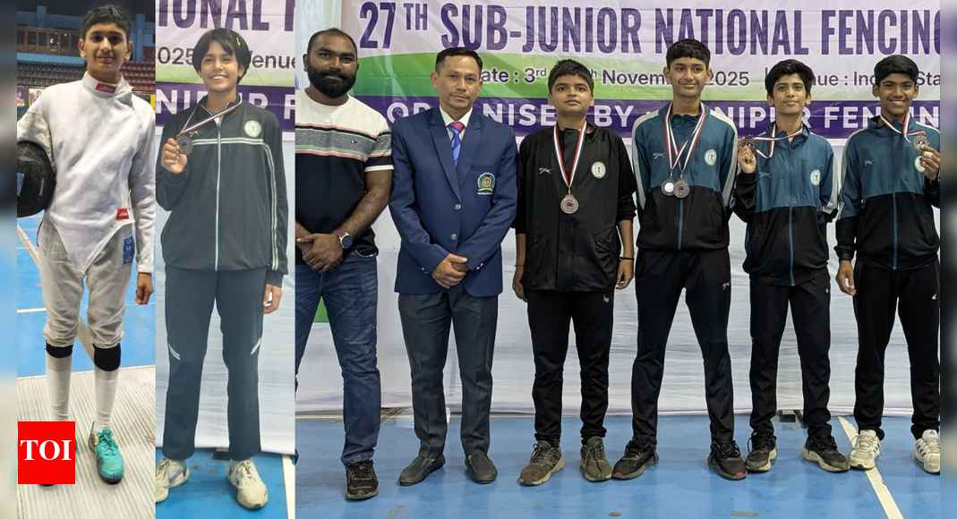 Fencers bag three medals for Chhattisgarh at sub-junior nationals