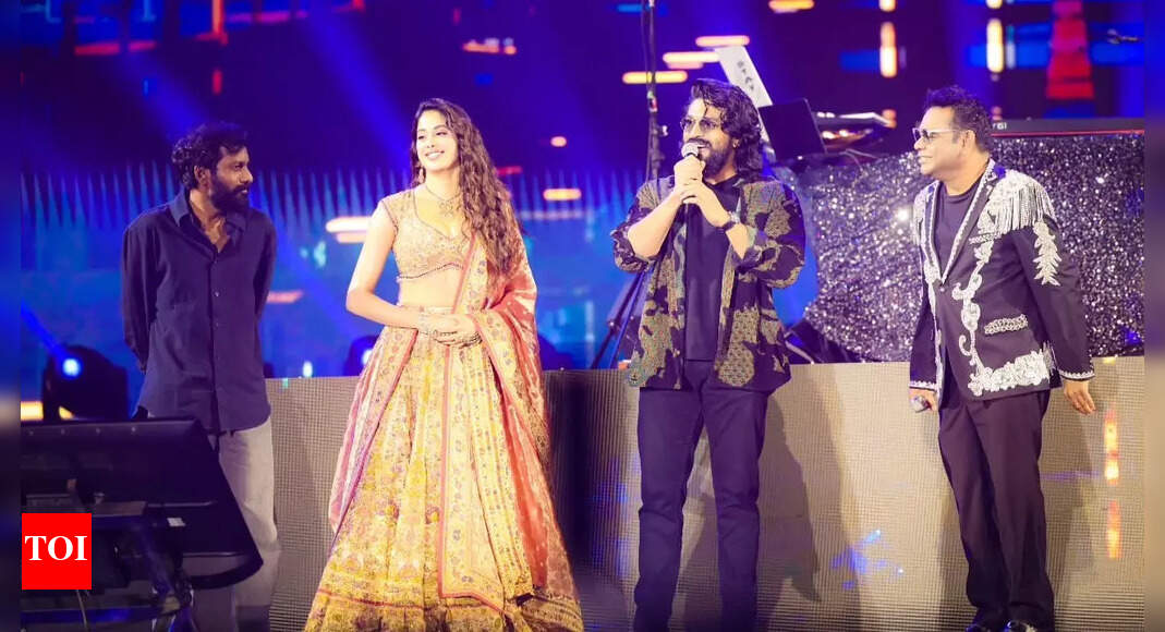 Ram Charan and Janhvi join AR Rahman’s grand concert; “A childhood dream come true,” says the 'RRR' actor
