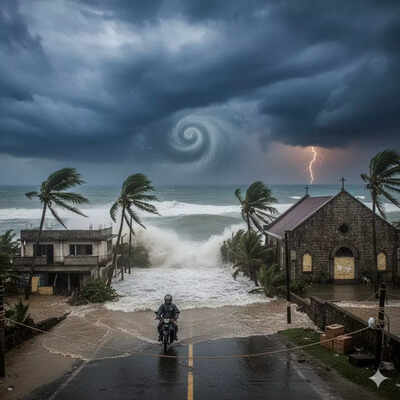 Tormenta declarada “super tifón” al azotar Filipinas.