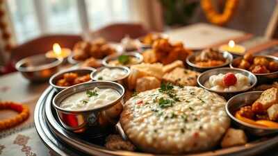 

<h2>Homecooked</h2>
<p> food gets cheaper!</p>
<p>Per-plate thali price levels drop as inflation cools: Report” decoding=”async” fetchpriority=”high”/></p></div>
</div>
</div>
</section>
</div></div>
</div>
<p>The prices of home-cooked thalis in India eased significantly in October, with vegetarian thalis falling 17% and non-vegetarian thalis dropping 12% year-on-year, according to Crisil Intelligence’s latest Roti Rice Rate (RRR) report.<!-- --> <span class=