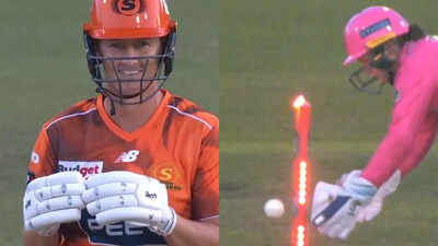 WATCH: Sophie Devine's bizarre stumping leaves fans stunned at WACA