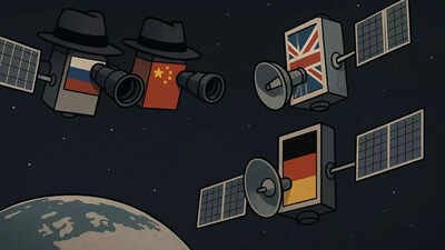  Germany, UK say Russia and China are stalking their satellites— space spying explained