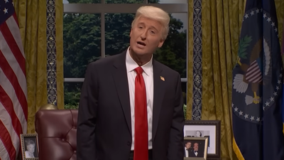 SNL’s ‘Trump’ butchers Usha Vance’s name in chaotic Oval Office spoof — watch full video