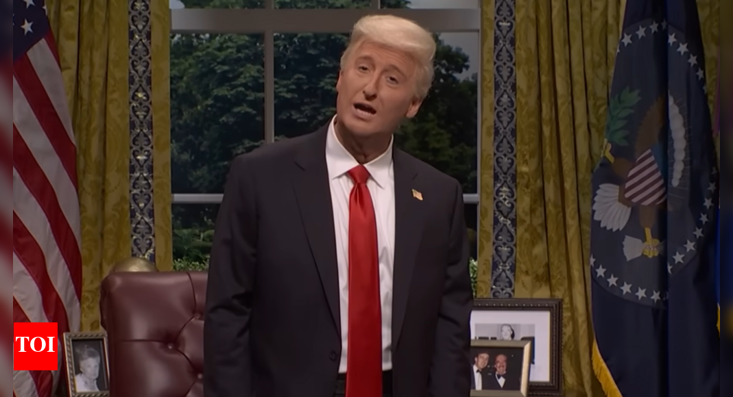 SNL’s ‘Trump’ butchers Usha Vance’s name in chaotic Oval Office spoof — watch full video