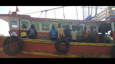 Nine arrested for illegal fishing in Gahirmatha