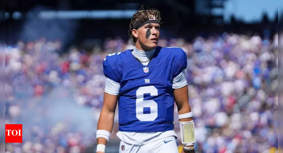 Jaxson Dart injury update: Giants QB sidelined with concussion after fourth-quarter hit