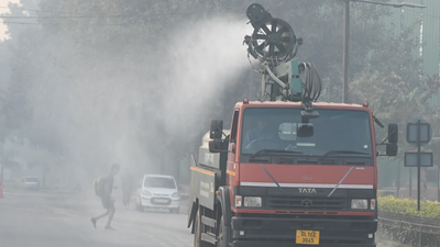 AQI close to 'severe', 2nd worst air day of season