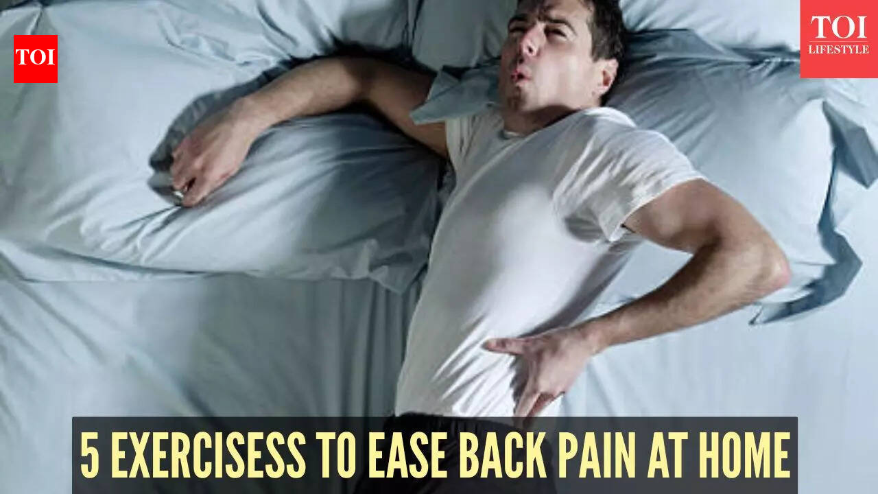 5 exercises to relieve back pain at home