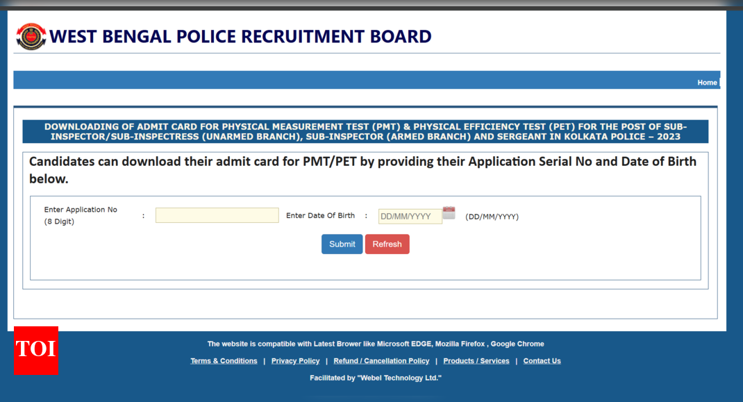 WB SI admit card 2025 released at wbprbsi.applythrunet: Direct link to register here