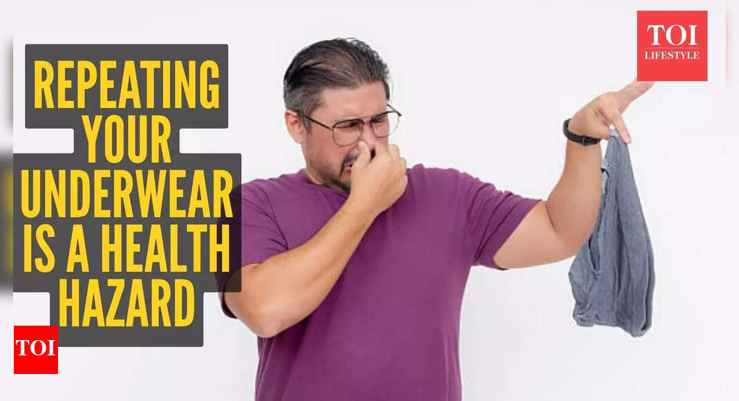 Why you should never repeat your underwear even if it looks clean