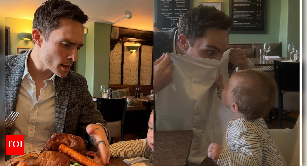 Gossip Girl star Ed Westwick shares his hilarious take on 'true love' being 'sharing your food with his son: 'Still working on that'