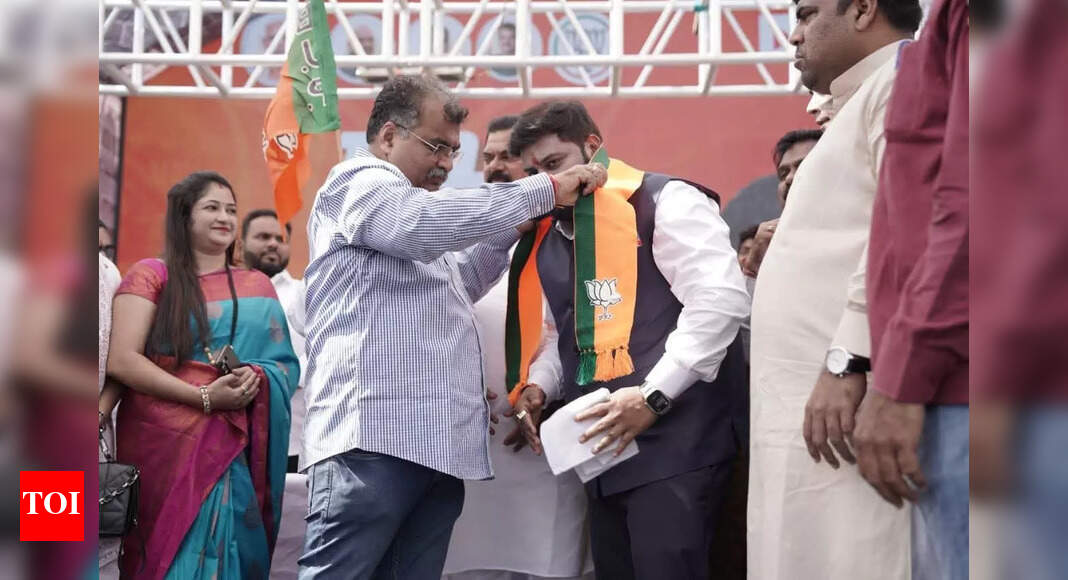 Ahead of KDMC polls, UBT, Congress and Shinde faction leaders switch to BJP in Dombivli; Shinde Sena hits back by poaching BJP leaders