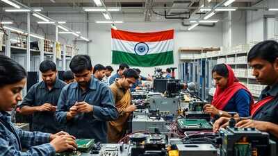

<h2>Easing</h2>
<p> US-China trade tensions a red flag for India?</p>
<p>Electronics sector warns; cost edge may shrink by ‘10 percentage points’” decoding=”async” fetchpriority=”high”/></p></div>
</div>
</div>
</section>
</div></div>
</div>
<p>India’s electronics sector could face a setback as trade tensions between US and China have eased after the Busan meeting between the presidents of two nations ended with ‘great success’.<span class=