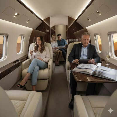Volar en aviones privados ya no es solo para los ultra ricos