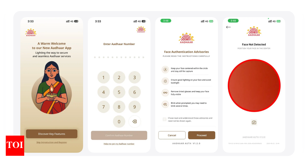New Aadhaar app launched: Complete guide on features and how to setup the new Aadhar app