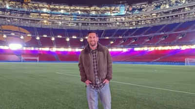 Viral! Lionel Messi returns to Barcelona's home Camp Nou: 'I returned to a place I miss with my soul'