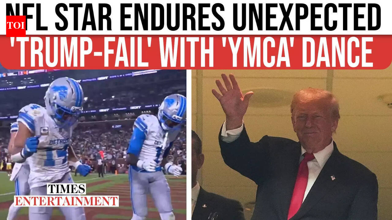 NFL Star's 'Trump Dance' Fails At Commanders Vs. Lions; Amon-Ra St ...