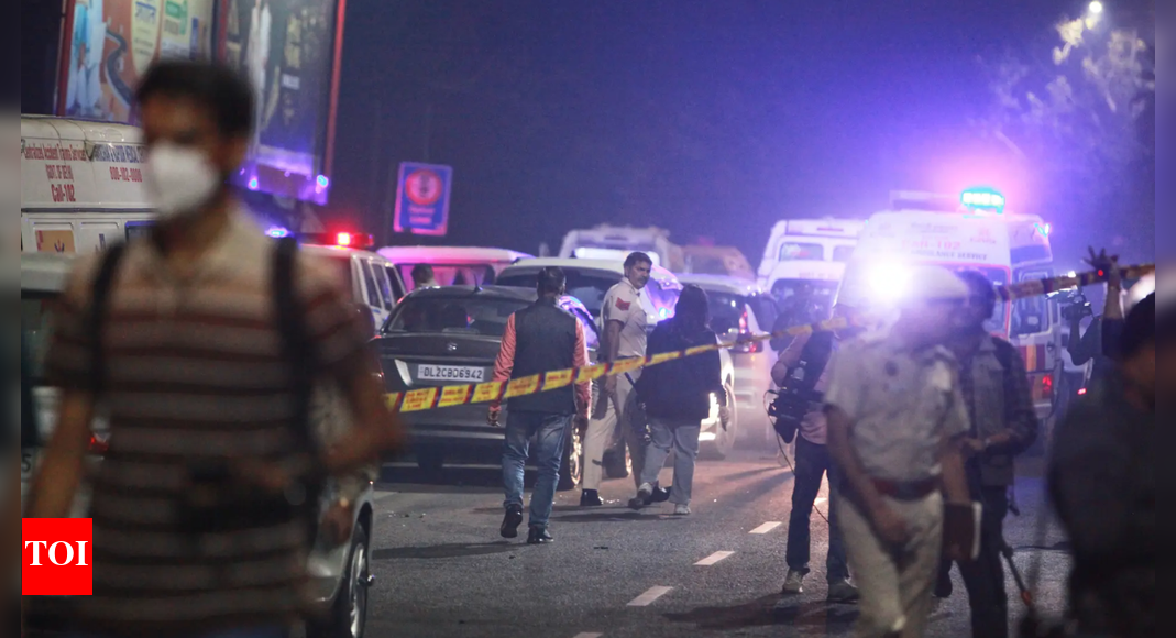 Delhi Red Fort blast: Explosion occurred in slow-moving vehicle near traffic signal