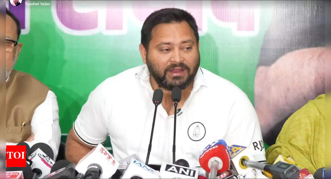 Tejashwi accuses EC of bias; poll body hits back